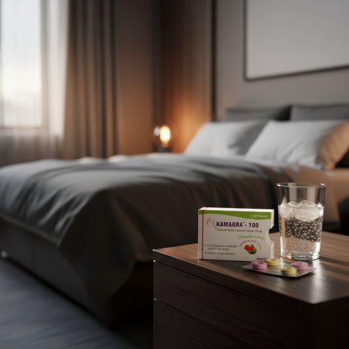 Kamagra Rágótabletta Eper ízű (4 szem)